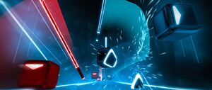 'Beat Saber' game screenshot