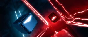 'Beat Saber' game screenshot