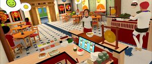 'Clash of Chefs VR' game screenshot