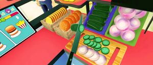 'Clash of Chefs VR' game screenshot