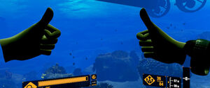 'Deep Diving VR' game screenshot