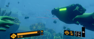 'Deep Diving VR' game screenshot