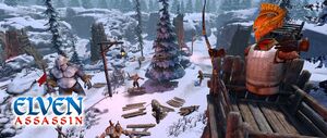 'Elven Assassin' game screenshot