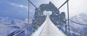 'Fancy Skiing 2' game screenshot