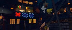 'Fruit Ninja VR' game screenshot