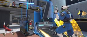 'Hyper Dash' game screenshot