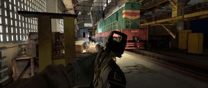 'Into the Radius VR' game screenshot