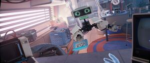 'Oculus First Contact' game screenshot