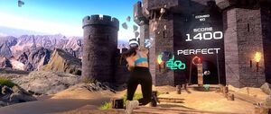 'PowerBeats VR' game screenshot