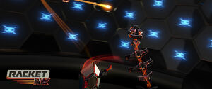 'Racket NX' game screenshot