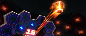 'Racket NX' game screenshot