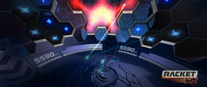 'Racket NX' game screenshot