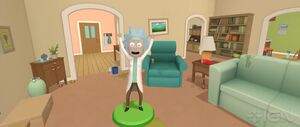 'Rick and Morty' game screenshot