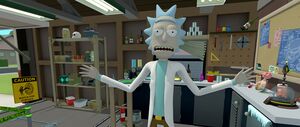 'Rick and Morty' game screenshot
