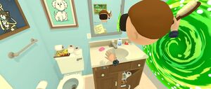 'Rick and Morty' game screenshot