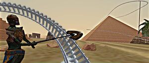 'Roller Coaster Egypt' game screenshot