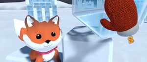 'Snow Fortress' game screenshot