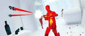 'SUPERHOT VR' game screenshot