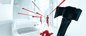 'SUPERHOT VR' game screenshot