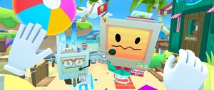 'Vacation Simulator' game screenshot