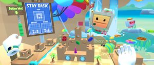 'Vacation Simulator' game screenshot